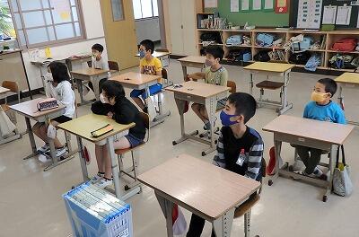 １年生も一緒に授業を受けました