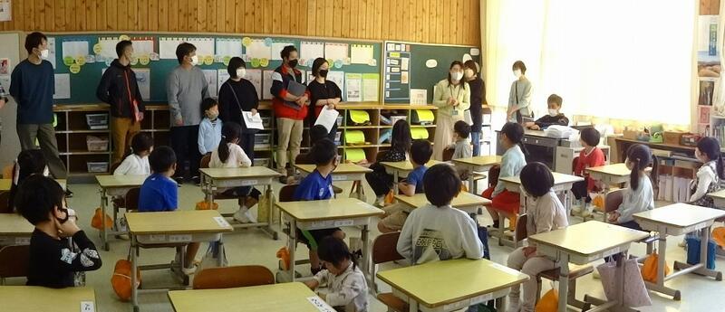 １年授業参観（道徳）