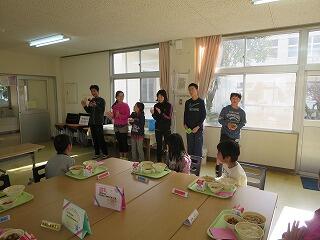 誕生日給食会の画像