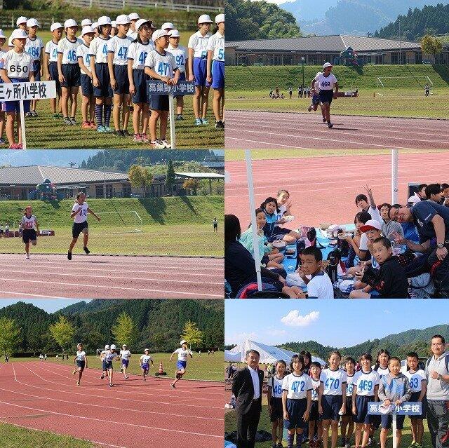 陸上教室の様子