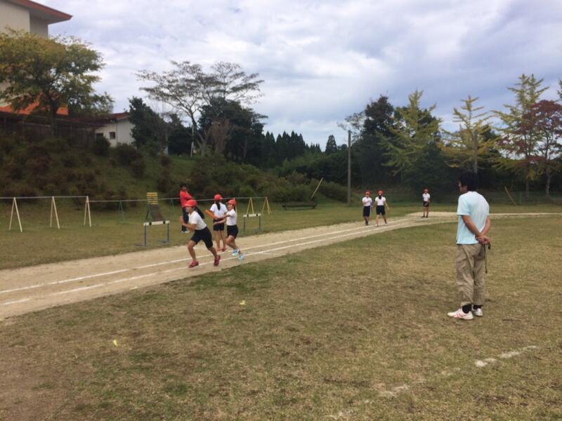 陸上教室指導②