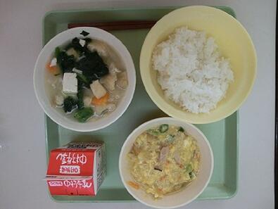 今日の給食