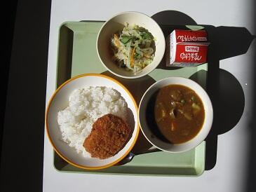 今日の給食