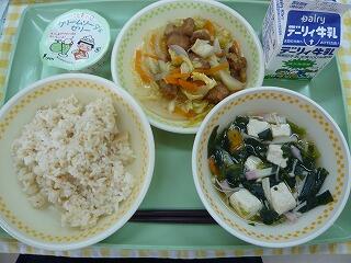 ５月１１日の給食