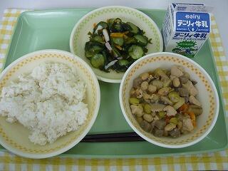 ５月１３日の給食