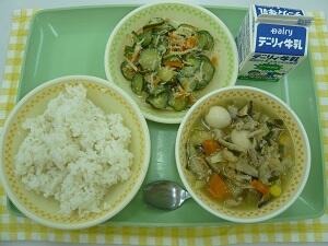９月１０日の給食