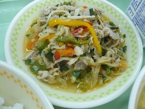 千切大根のエスニック炒め