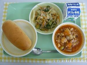 ４月１３日の給食
