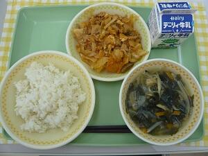 ７月２１日の給食