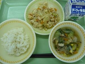 ９月２日の給食