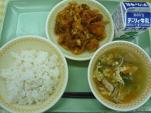 １１月１１日の給食