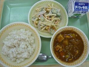 １１月２２日の給食