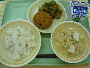 １１月２５日の給食