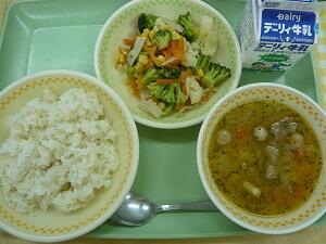 １２月１日の給食