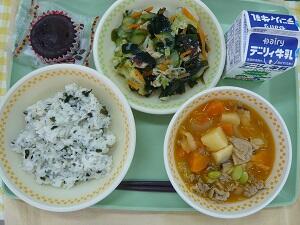 １２月６日の給食