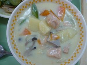 鮭のクリームシチュー