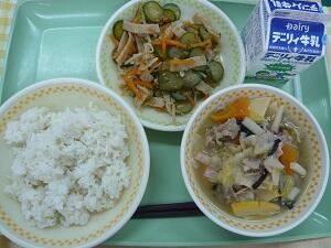 １月１６日の給食