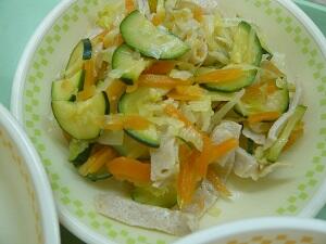 ズッキーニのサラダ