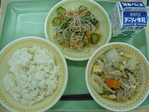 ２月２９日の給食