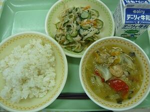 ５月１０日の給食