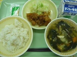 ９月２７日の給食