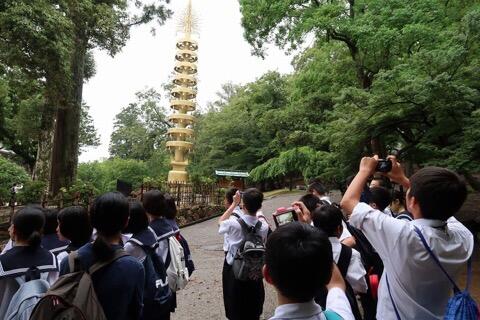奈良公園から東大寺へ