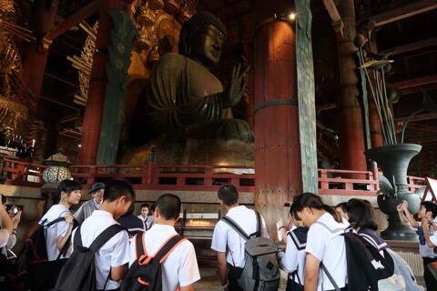 奈良公園から東大寺へ