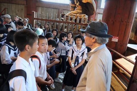 奈良公園から東大寺へ