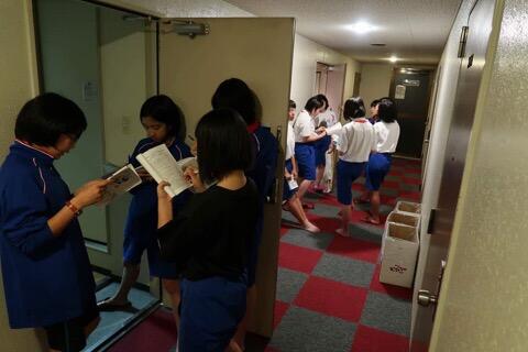 昨夜から今朝のようす