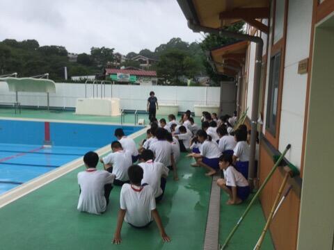 プール清掃クラスマッチ結果発表