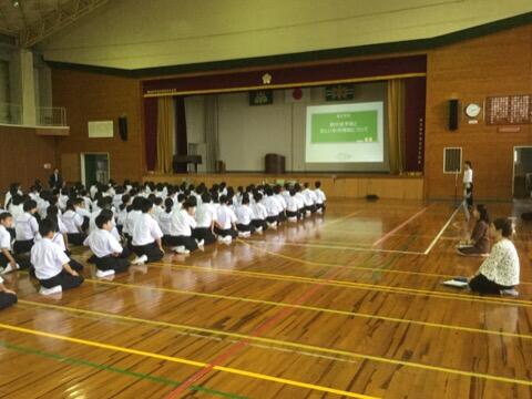 熱中症対策の講話