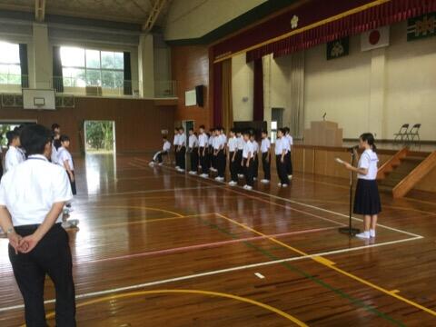 県大会選手激励式