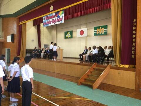 外交団訪問 レセプション