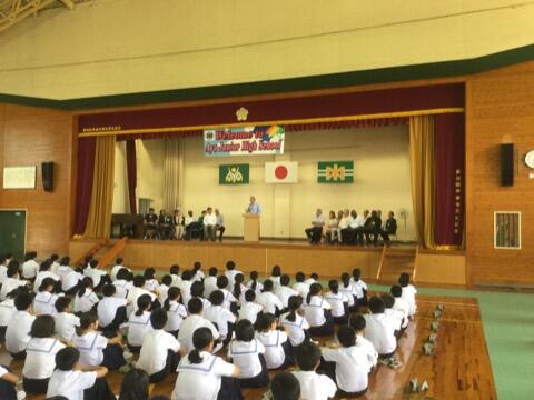 外交団訪問 レセプション