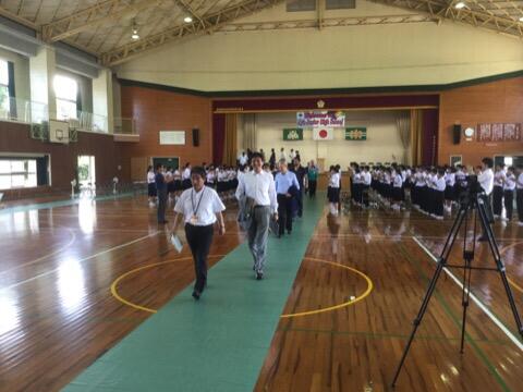 外交団訪問 レセプション