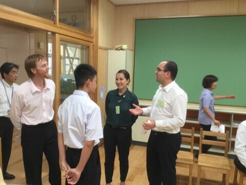 外交団訪問 パネルディスカッション