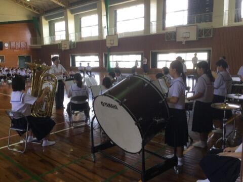 吹奏楽部の演奏会