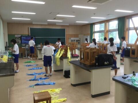 リーダー練習のようす