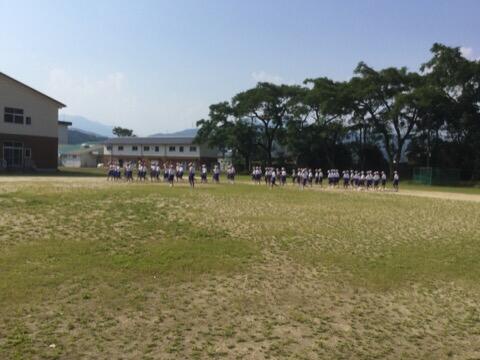 体育大会練習