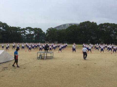 体育大会練習