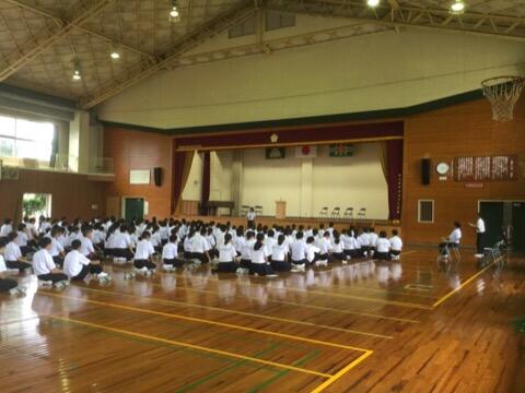 生徒会役員選挙立会い演説会及び投票