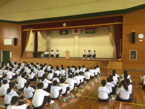 生徒会役員選挙立会い演説会及び投票