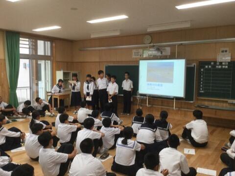 １年生の総合的な学習の時間