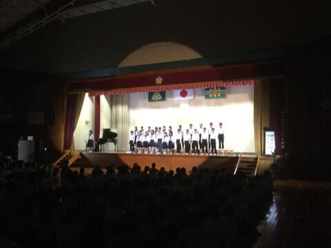 合唱コンクール