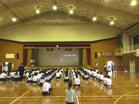 後期清掃指導集会