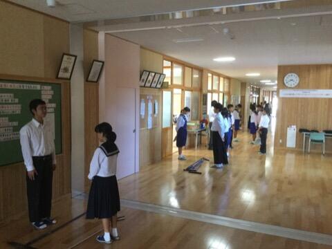 後期清掃指導集会