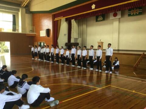 県秋季大会激励会