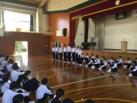 県秋季大会激励会