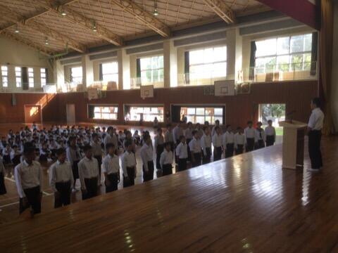 県秋季大会激励会