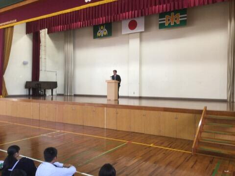 校長先生のお話